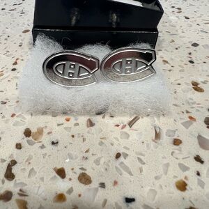 Montreal Canadiens Monogram Cuff Links